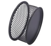 HOMSFOU Boîte à trombones en maille, support de rangement en fer noir, multifonction et léger, pour fournitures de bureau, bureau et maison, employés de bureau
