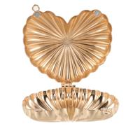 HOMSFOU Boîte Bonbonnière En Forme De Coeur Traiter Cœurs Enfants Cas Musical Cookie Mariage Boite Contenant Faveurs De Fête D'anniversaire Métal