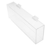 HOMSFOU Boîte D'aquarium en Acrylique pour Isolation et Élevage Sécurisé de Guppys et Poissons Adultes, pour Aquarium et Acclimatation des Poissons