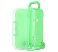 HOMSFOU Boîte De 12 Pièces Boîtes de faveur de bonbons boite boîte valise de voyage compacte Valise décorative valise de décoration mini-valises valise de bonbons Green