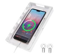 HOMSFOU Boîte de Verrouillage Transparent pour Téléphone Casier pour Étudiants avec Clés Compatible Majorité des Smartphones pour Concentration Lors des Devoirs et Tâches