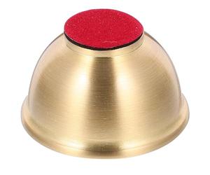HOMSFOU Bol D'offrande en Laiton Petit Format Coupe du Saint Finition Brossée Bol à Eau Bénite pour Culte Bouddhiste à Domicile ou Temple Tapis Antidérapant en Cuivre pour Rituel Sacré