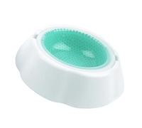 HOMSFOU Bol Rafraîchissant pour Animaux en Plastique Vert Gel Réfrigérant Bol à Eau Détachable Antidérapant pour Chien et Chat Accessoire Alimentaire Été Pratique et Facile à Nettoyer