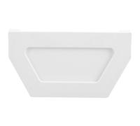 HOMSFOU Bouchon de gouttière en PVC résistant à la corrosion - Accessoire de gouttière d'extérieur résistant aux intempéries - Installation facile à faire soi-même