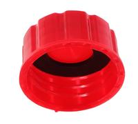 HOMSFOU Bouchon de Réservoir D'essence D'un Gallon Filetage Grossier, Joint Étanche en Caoutchouc, Remplacement Solide pour Bidon de Carburant Rouge, Usage Extérieur Sécurisé