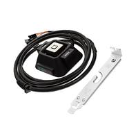 HOMSFOU Bouton Alimentation Pc Rallonge pour Bouton Alimentation Pc Câble Adaptateur De Contrôle Accessoire Informatique Marche Arrêt