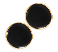 HOMSFOU Boutons de Manchette en Métal Cuivre 1 Paire Cache-Boutons Œil de Chat à Boutons, Accessoires Élégants pour Costume, Mariage et Tenue Formelle