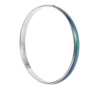 HOMSFOU Bracelet en Cuivre à Couleur Changeante pour Femme, Jonc Simple Taille S 60mm, Bijou D’humeur, Accessoire Décoratif Élégant pour Usage Quotidien et Occasions Variées