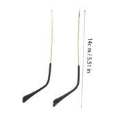 HOMSFOU Branches de Lunettes pour Remplacement Bras pour Lunettes de Réparation de Monture Résistante et Confortable