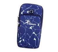 HOMSFOU Brassard Sport Étanche Pochette Téléphone Outdoor Respirant Oxford Portable Léger avec Bande Elastique Réglable pour Running Cyclisme