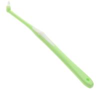 HOMSFOU Brosse à Dents pour Animaux à Tête Unique 1 Pièce, Petite Taille, Plastique Sûr, Nettoyage Dentaire pour Chien et Chat, Hygiène Bucco-dentaire Quotidienne, Couleur Aléatoire