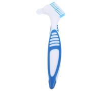 HOMSFOU Brosse de Nettoyage Double Face pour Carapace de Tortue, Petite Brosse Créative en Plastique Bleu, Outil Portable pour Éliminer la Saleté Pollutions, Adaptée au Nettoyage