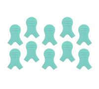 HOMSFOU Brosse pour Rehaussement de Cils Y Verte 10 Pièces Outil de Permanente et Joint de Greffe de Cils Peigne Séparateur pour Extensions et Rehaussement Naturel