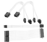 HOMSFOU Câble Alimentation ATX Broches Broches et Câbles pour Carte Mère et Graphique Extensions PC Modulaires