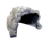HOMSFOU Cachette pour Reptiles en Résine, Décoration de Paysage pour Aquarium, Grotte Cachée Compacte et Légère, Couleur Aléatoire, Fournitures pour Reptiles et