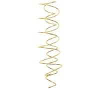 HOMSFOU Cadre en Spirale Métallique Doré pour Attrape-Rêves DIY Anneau en Spirale Robuste pour Décoration Artisanale Fournitures pour Carillon Éolien et Décoration Intérieure