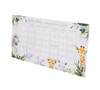 HOMSFOU Calendrier Mural de Naissance Créatif et Adorable Date Accouchement Décoration pour Chambre pour Photos de Naissance Fêtes Thématiques