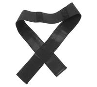 HOMSFOU Ceinture Abdominale de Noire L, Coton Respirant et Souple, Fixation Ajustable pour Patients en Néphrologie, Lavable et Confortable, Maintien Sécurisé du Tube Abdominal