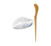 HOMSFOU Ceramic Tea Vessel For Bean Dosing And Kongfu Tea Serving Practical And Easy To Clean