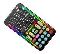 HOMSFOU Changeur de Voix Portable Mini Appareil de Modification de Voix pour Téléphone et Ordinateur Outil de Déguisement Sonore avec Effets Sonores