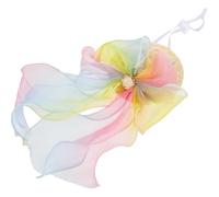 HOMSFOU Chapeau D'été en Paille pour Animaux de Compagnie, Taille S, Chapeau Décoratif avec Nœud Coloré, Léger et Résistant, pour Chien et Chat en Extérieur et Fêtes Sociales