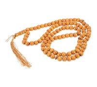 HOMSFOU Chapelet Musulman 99 Perles 10 Mm en Cristal, Rosaire de Prière Islamique, Accessoire Religieux Suspendu pour Contemplation et Décoration, Bracelet Traditionnel Solide, Usage