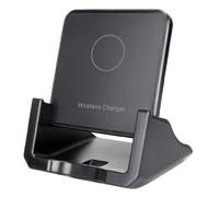HOMSFOU Chargeur sans Fil 15W pour E 12 Support de Charge Rapide G Adaptateur Solide et Pratique Charge Horizontale et Verticale Design Compact et Élégant