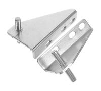 HOMSFOU Charnière De Réfrigérateur En Acier Inoxydable 35mm Capuchon En Caoutchouc Pour Porte De Congélateur Domestique Silencieuse 2 Pièces Remplacement Rapide