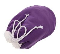 HOMSFOU Chaussette pour Plâtre de Jambe en Flanelle Pourpre, Isolation Supérieure et Coupe Ample, pour Pieds Blessés par Temps Froid