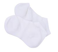 HOMSFOU Chaussettes Hydratantes pour Pieds Exfoliantes Unisexes, Protection Anti-sèches, Taille M 35-37, Couleur Blanche, Tissu Élastique Confortable pour Soins des Pieds et Peau Douce