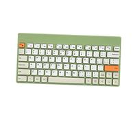 HOMSFOU Clavier Slim Professionnel Touches USB Filaire Compact Et Silencieux pour Bureau Et Jeux Design Ergonomique Et Élégant