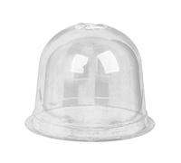 HOMSFOU Cloche de Jardin Transparente Mini en PVC Réutilisable, Dôme de Pépinière Protecteur pour Plantes D’extérieur, Protection Gel et Froid, pour Semis et Petites Plantes, Usage