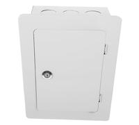 HOMSFOU Coffret Électrique Extérieur Résistant Aux Éclaboussures Et À La Saleté Construction Robuste En Acier Laminé À Froid
