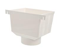 HOMSFOU Collecteur Eau Pour Gouttières Système De Récupération Eau De Pluie Adaptateur De Pluviale Accessoires De Drainage