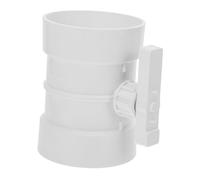 HOMSFOU Contrôle Du Volume D'air Registre D'arrêt De Conduit Vanne Pour Système D'équilibrage Ventilation Manuel Pour Différentes Conduits Et Applications