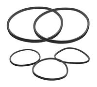 HOMSFOU Courroie Dentraînement De Lave-linge 60 7 Cm 5 Pièces Courroie De Rechange Pour Machine À Laver Robuste Et Élastique Adaptée À De Nombreux Modèles