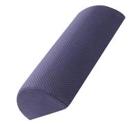 HOMSFOU Coussin Ergonomique Demi-ronde en Mousse à Mémoire de Forme, Coussin Jambes et Lombaires, Léger et Portable, Soulagement des Douleurs Lombaires, pour Bureau et Maison, Soutien