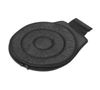 HOMSFOU Coussin Pivotant Pour Siège Auto Conducteur 360° Rotatif Antidérapant Noir Double Anneau Usage Voiture Bureau Domicile