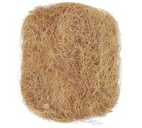 HOMSFOU Coussinet de Nidification en Fibres Naturelles de 100g, Tapis pour Œufs d'oiseaux et Nid de Reproduction pour Perroquets et Petits Animaux, Matériau Stérilisé et Isolant