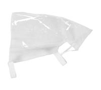 HOMSFOU Coussinet de Protection Transparent en Pvc pour Pied de Fauteuil Dentaire, Résistant à L'usure, Hygiénique, avec Bande Élastique pour Procédures Dentaires