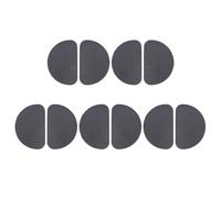 HOMSFOU Coussins Antidérapants pour Semelles Avant de Chaussures à Talons Hauts, Autocollants Anti-bruit en Caoutchouc Résistant à L'usure, Lot de 5 Paires pour Protection et Silence,