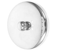 HOMSFOU Couvercle de Filtre à Thé en Acier Inoxydable Remplaçable de 8,1 CM pour Accessoires Cuisine et Service à Thé Nettoyage Simple