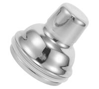 HOMSFOU Couvercle de Shaker en Acier Inoxydable Portable Léger pour Activités de Plein Air et Voyages, Couvercle de Rechange pour Tasse à Cocktail, 1 Pièce