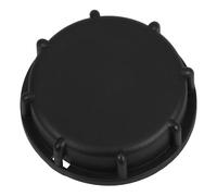 HOMSFOU Couvercle de Valve en Plastique Noir Étanche pour Seau de Conservation des Aliments, Adapté aux Valves de 60mm, Protège les Fuites, pour Baril D'eau