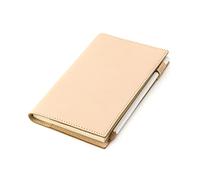 HOMSFOU Couverture de Carnet Protège Cahier Artisanal pour Bureau et École avec Poches Intérieures et Porte Stylo Couverture de Journal