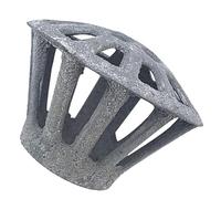 HOMSFOU Crépine de Gouttière Ronde en Fonte 75 Mm, Protection Anti-débordement Robuste, Couvre-gouttière Extérieur pour Jardin, Balcon et Terrasse, Système D’évacuation Couleur Aléatoire