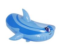 HOMSFOU Dauphin Gonflable en PVC 85 Cm, Décoration Colorée Flottante pour Piscine, Extérieur Résistant pour Garçon et Filles et Adultes, Animaux Marins Gonflables, Jeux d'eau Ludiques
