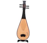 HOMSFOU de Luth Chinois Léger et Délicat en Plastique Vintage Modèle Accessoire D'instrument pour Decoration de Studio Photo et Prise de Vue