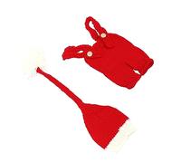 HOMSFOU De Photographie pour Nouveau-né De 0 À 1 Mois Accessoires Photo en Laine Faits À La Main Et Confortables