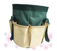 HOMSFOU de Rangement Pliable Oxford pour Accessoires de Jardinage Seau Multi Poches et Durable pour Outils à Main Contenant Pratique pour Usage Domestique